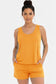 Comfy Tank Top & Shorts Set: Black / S