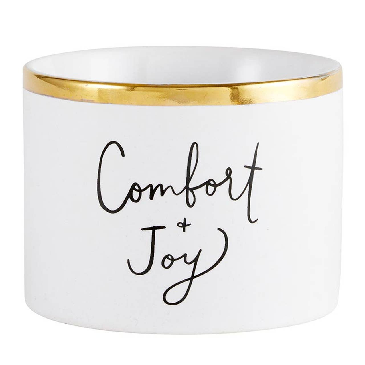 Gold Holiday Dip Bowls Book Box - Eat, Dip & Be Merry: Hand Wash Only / Ceramic