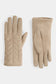 Matte Chevron Puffer Touchscreen Gloves