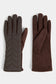 Matte Chevron Puffer Touchscreen Gloves