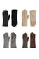 Matte Chevron Puffer Touchscreen Gloves