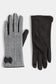 Darling Bow Houndstooth Touchscreen Gloves