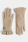 Houndstooth Button Touchscreen Gloves