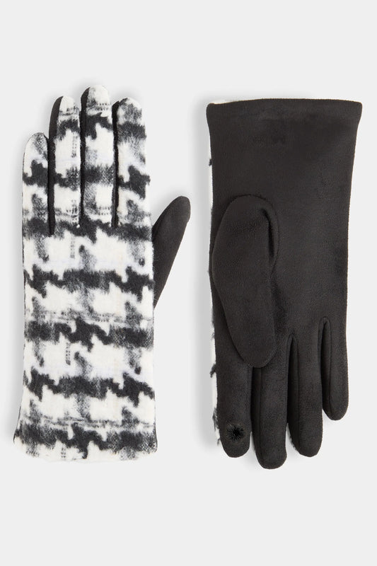 Houndstooth Touchscreen Gloves Assortment