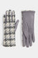 Houndstooth Touchscreen Gloves Assortment