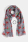 Cardinal Scarf + Bracelet Set