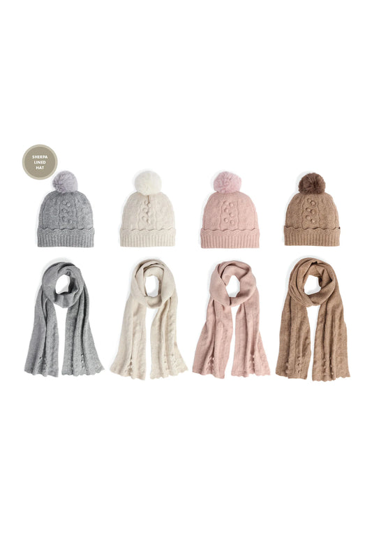 Sweet Scallop Knit Assortment