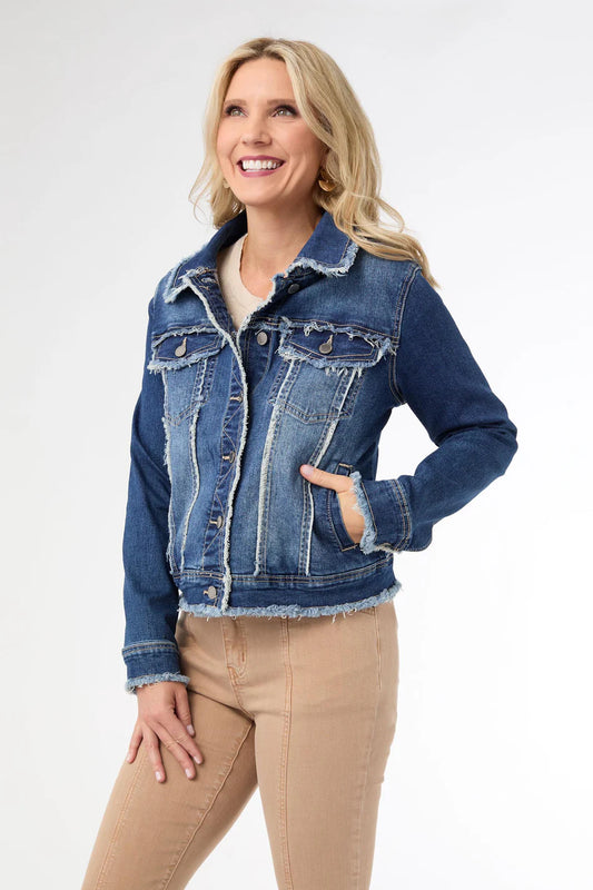 Bamboo Jacket with fringe