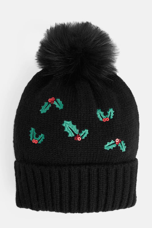 Holly-Day Knit Hat