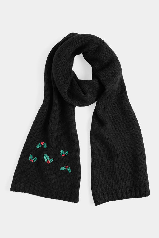 Holly-Day Knit Scarf