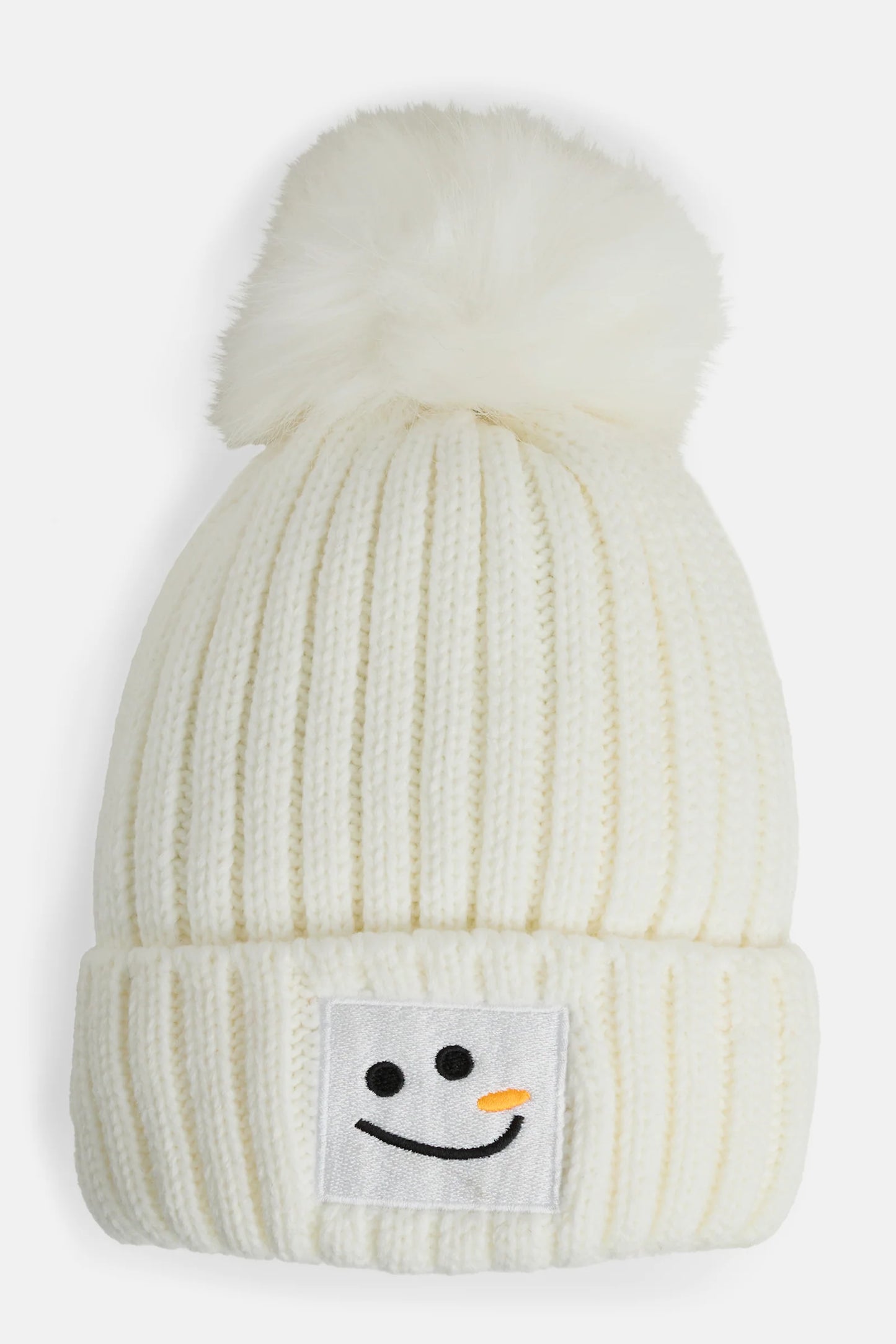 Snowman Patch Hat