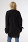 Heavenly Lux Bow Sleeve Cardiagn Black