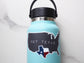 Texas, Not Texas Sticker, Funny TX Decal: 2.75" Laptop Size