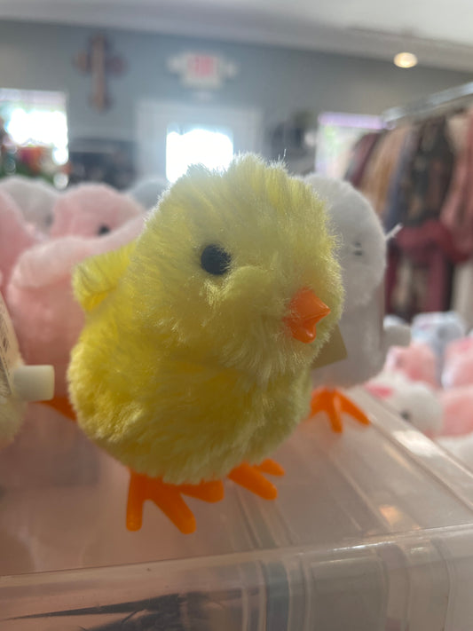 Wind up chick and bunnies