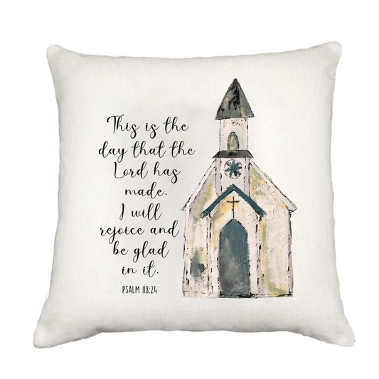 This is the day the Lord has made - pillow cover