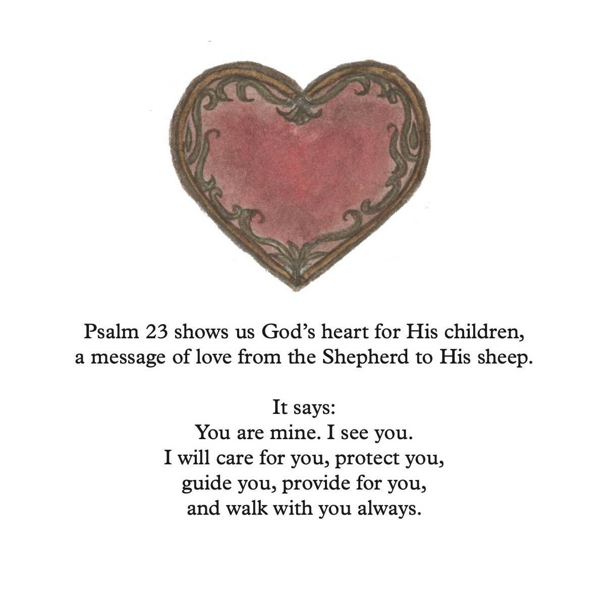 Iam The Lamb and the Good Shepherd | Psalm 23 Board Book