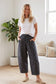 Oversized Scuba Barrel Lounge Pants: BROWNISH GREY