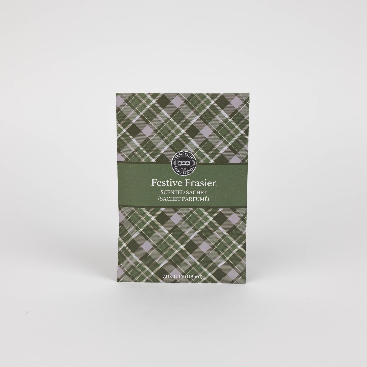 Festive Frasier Plaid Sachet - 9 Pack | Christmas Gift