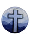 Tap To Pray - Prayer Tag Stickers: Pink Crystal + God is Greater