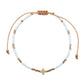 Simple Faith Bracelet Display: Stone,Plated, Cord / 5" L