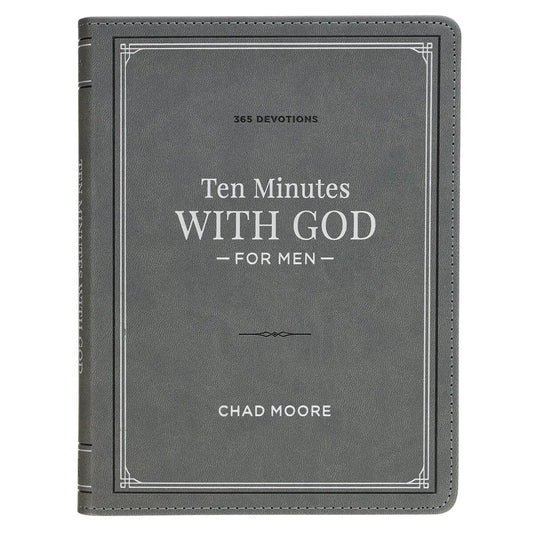 One Minute with God for Men Faux  Leather