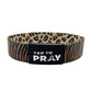 Tap To Pray™ Wristbands - Safari Leopard: Medium