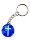 Tap To Pray - Prayer Tag Keychains: Crystal + Cross