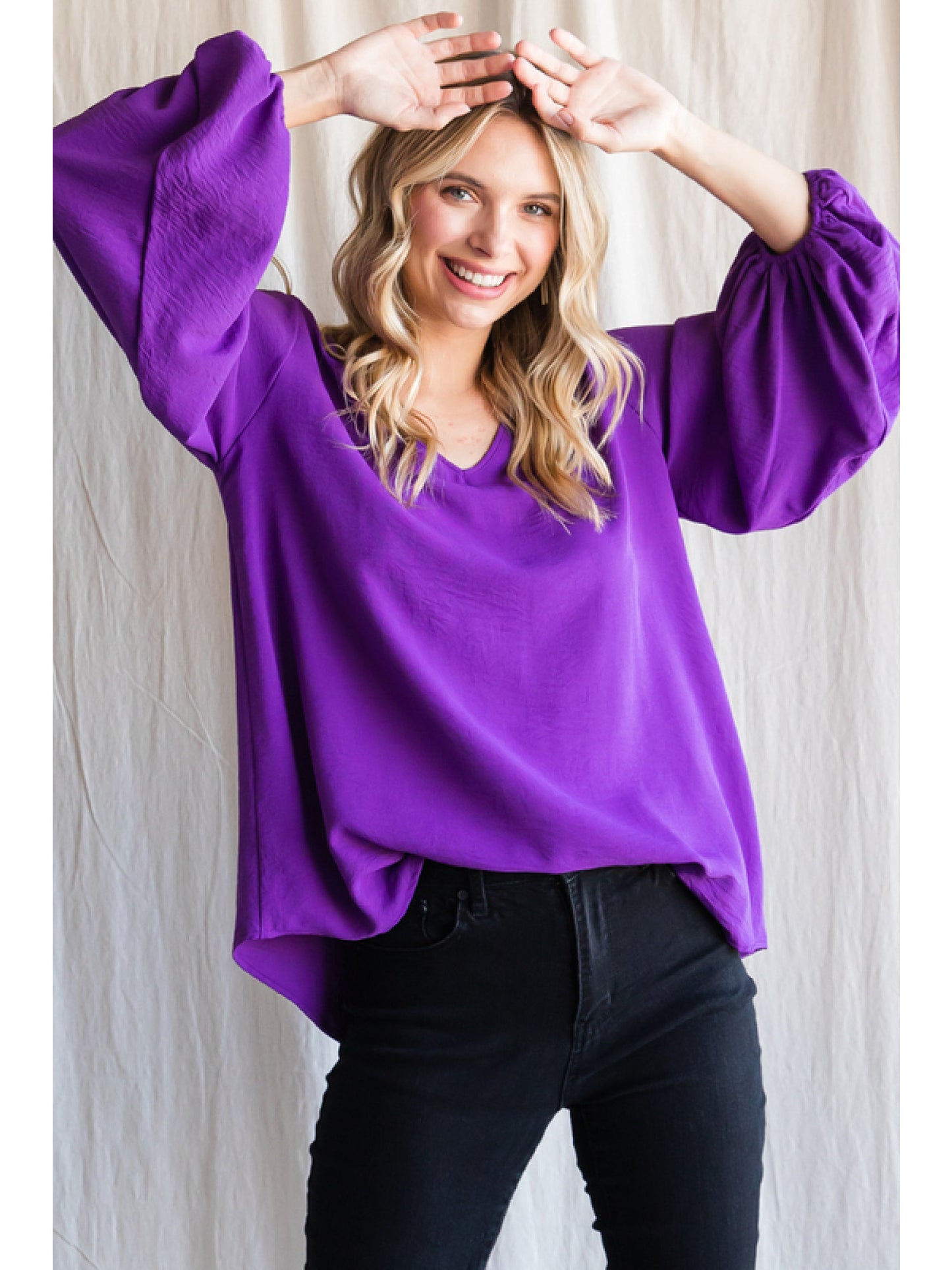 Jodifl Long Sleeved Airflow Purple