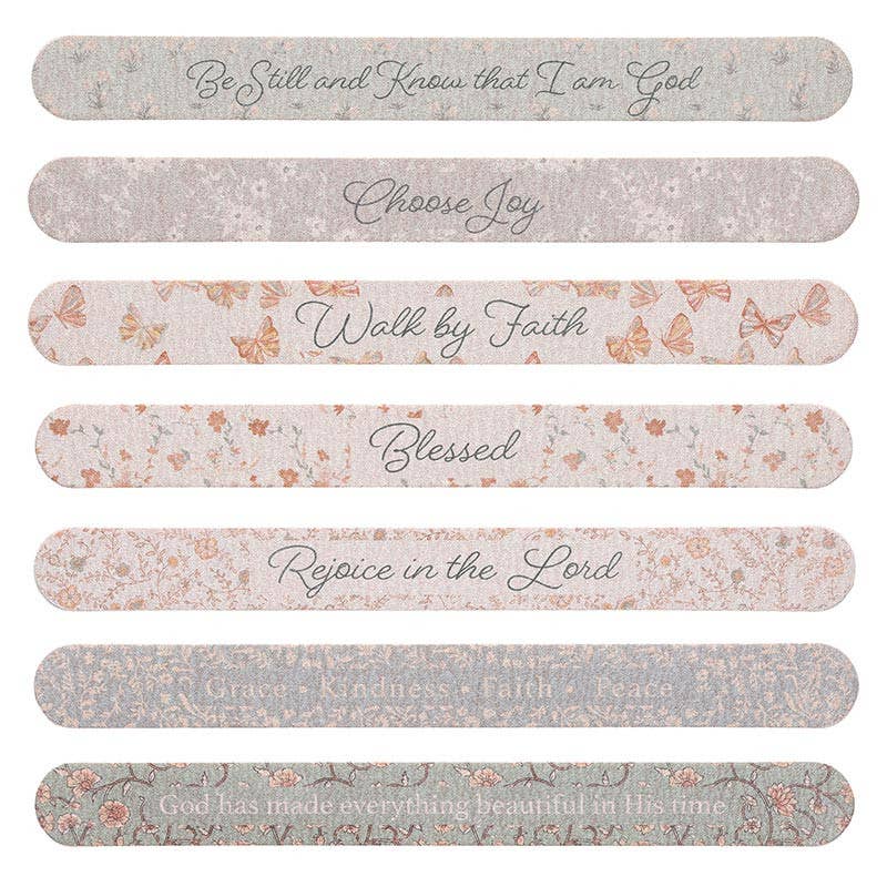 Nail Files: Nail File: 7" H, Display Tub: 4" D