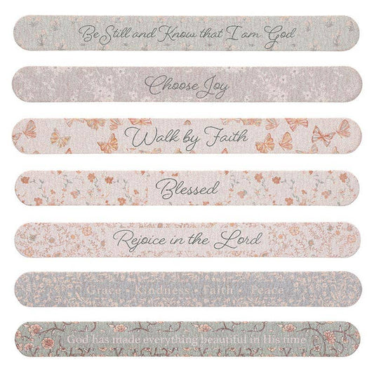 Nail Files: Nail File: 7" H, Display Tub: 4" D