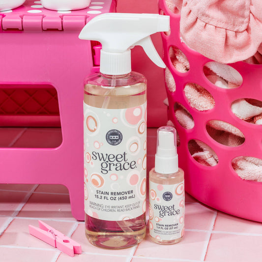 Sweet Grace Fabric Stain Remover Spray | Luxury Laundry, 4pk