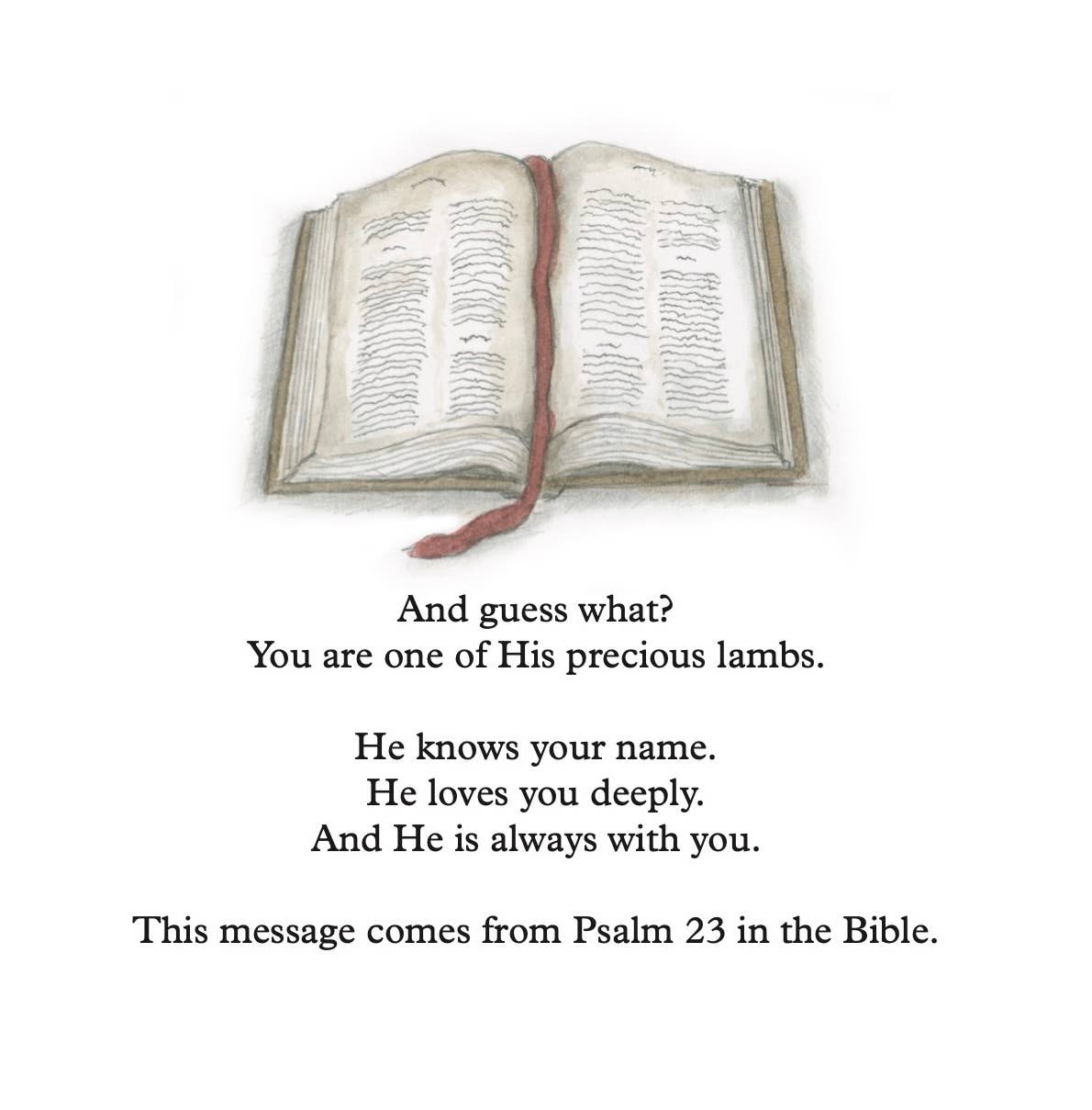 Iam The Lamb and the Good Shepherd | Psalm 23 Board Book