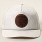 EVEN JESUS HAD A FISH STORY Leather Patch Rope Trucker Hat: WHITE