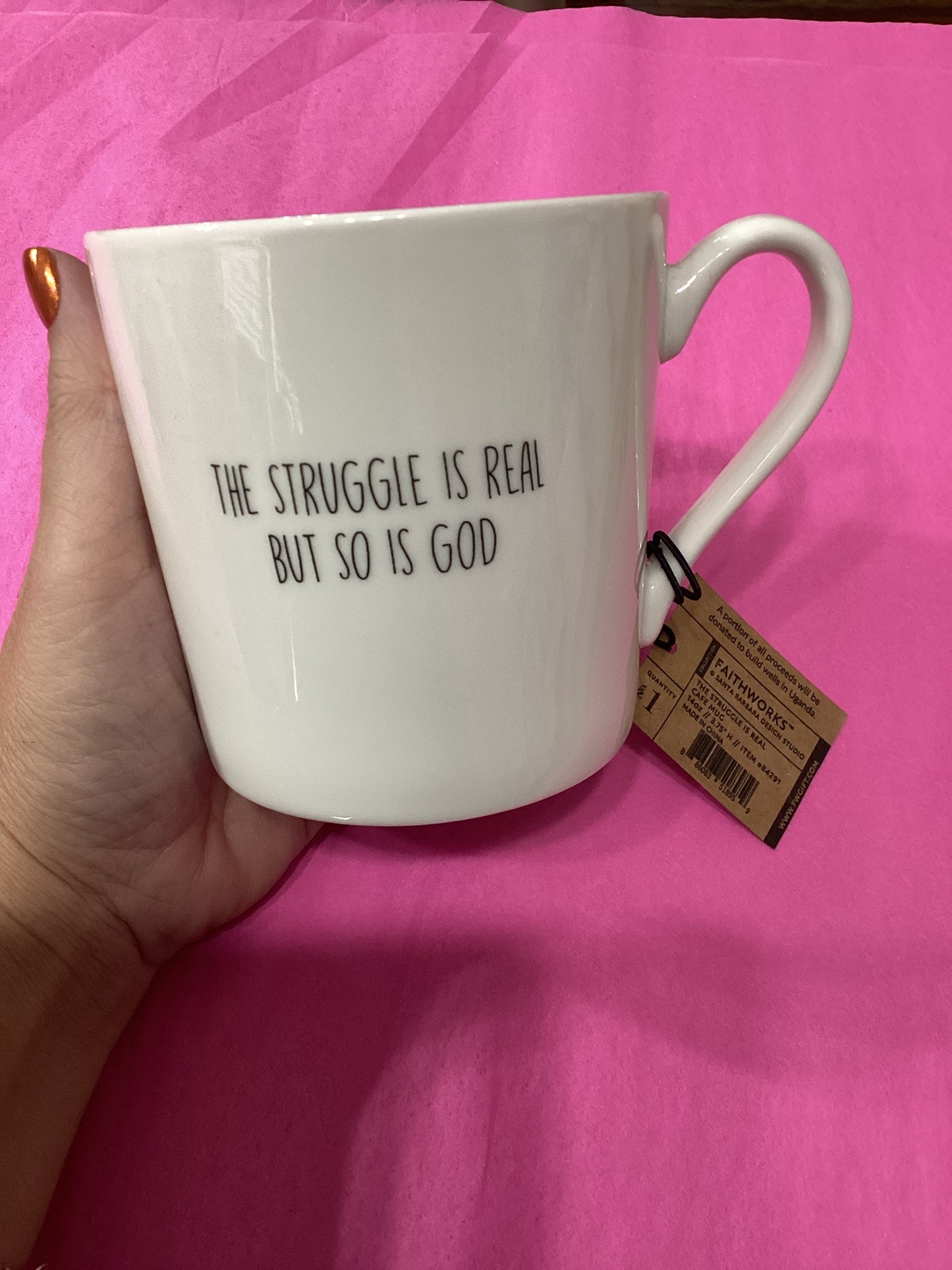 Cafe Mug - Struggle is Real