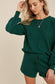 SWEATER LOUNGE SET: HUNTER GREEN