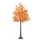Fall Maple Tree, Warm White LEDs, Indoor/Outdoor Autumn Decoration: 6-Foot