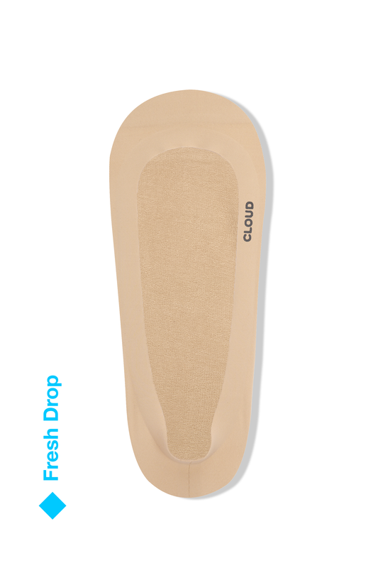 CLOUD Liner No Show Socks: Black / S