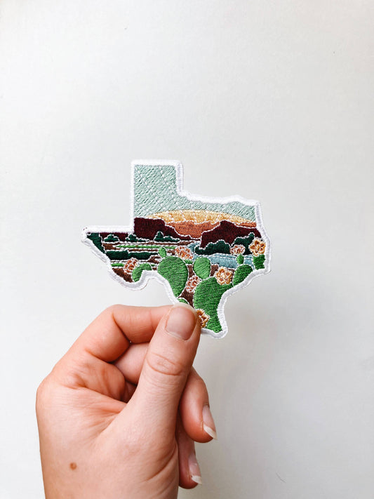 Texas Iron-On Patch