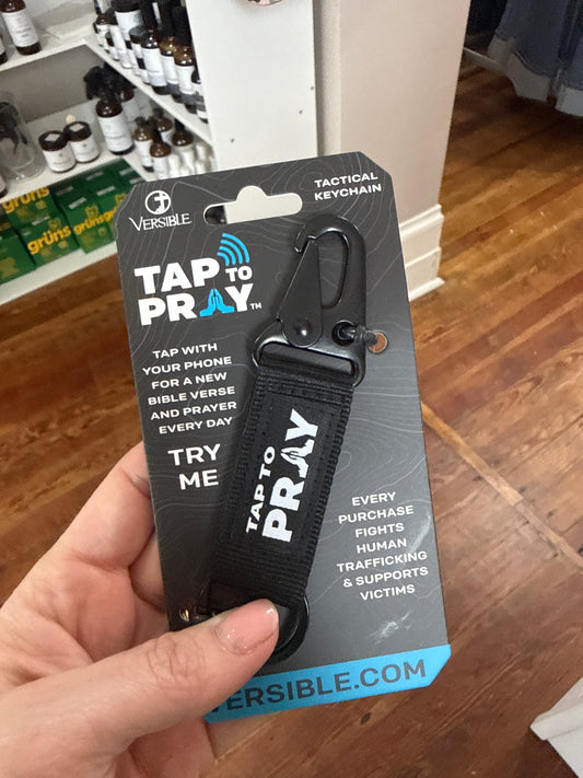 Tap to pray Tactical Carabiner