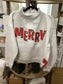 Royce Merry Christmas Fun Lingo Oversized Fleece - Ash