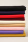 Softer Than Cashmere Solid Muffler Scarf: ZTW4317-RED / One Size