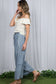 Fray 100%Tencel Chambray Washed Palazzo Pants