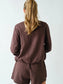 Mono B Mineral Cloud Bubble-Hem Pullover