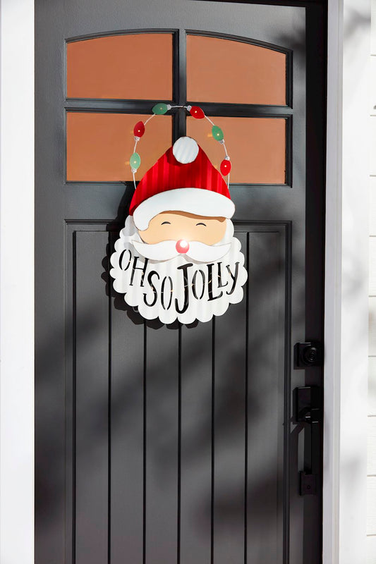 Mud Pie Christmas Door Hanger