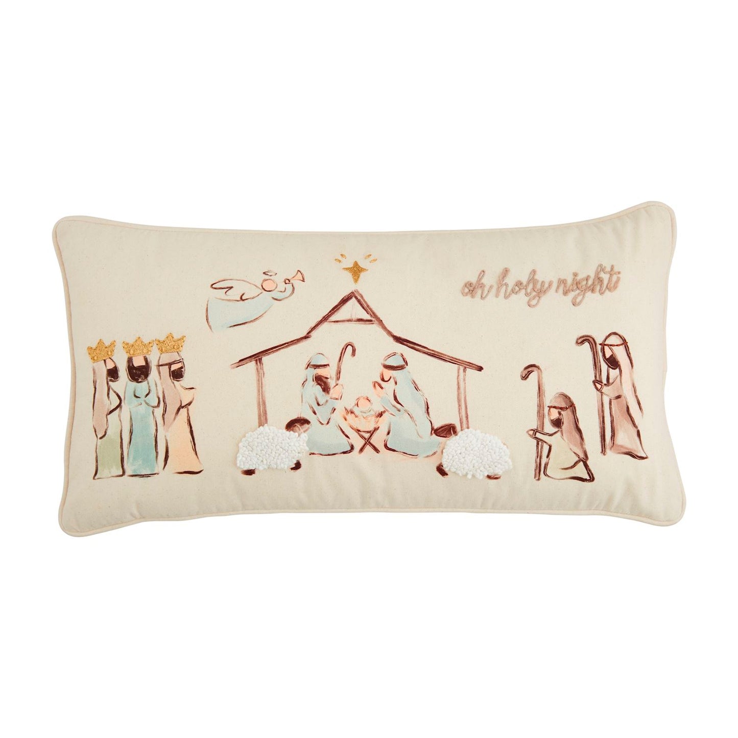 Mud Pie Nativity Pillows