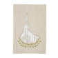Church Painted Hand Towel Mud Pie