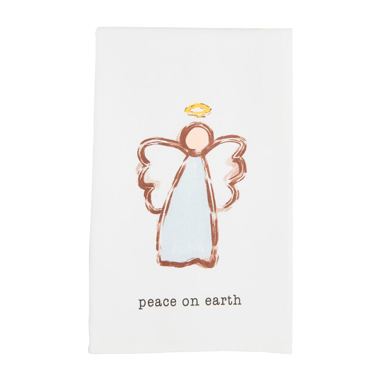 Mud Pie Peace Nativity Cotton Towels