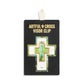 Artful Cross Faith Visor Clip - 39x48mm