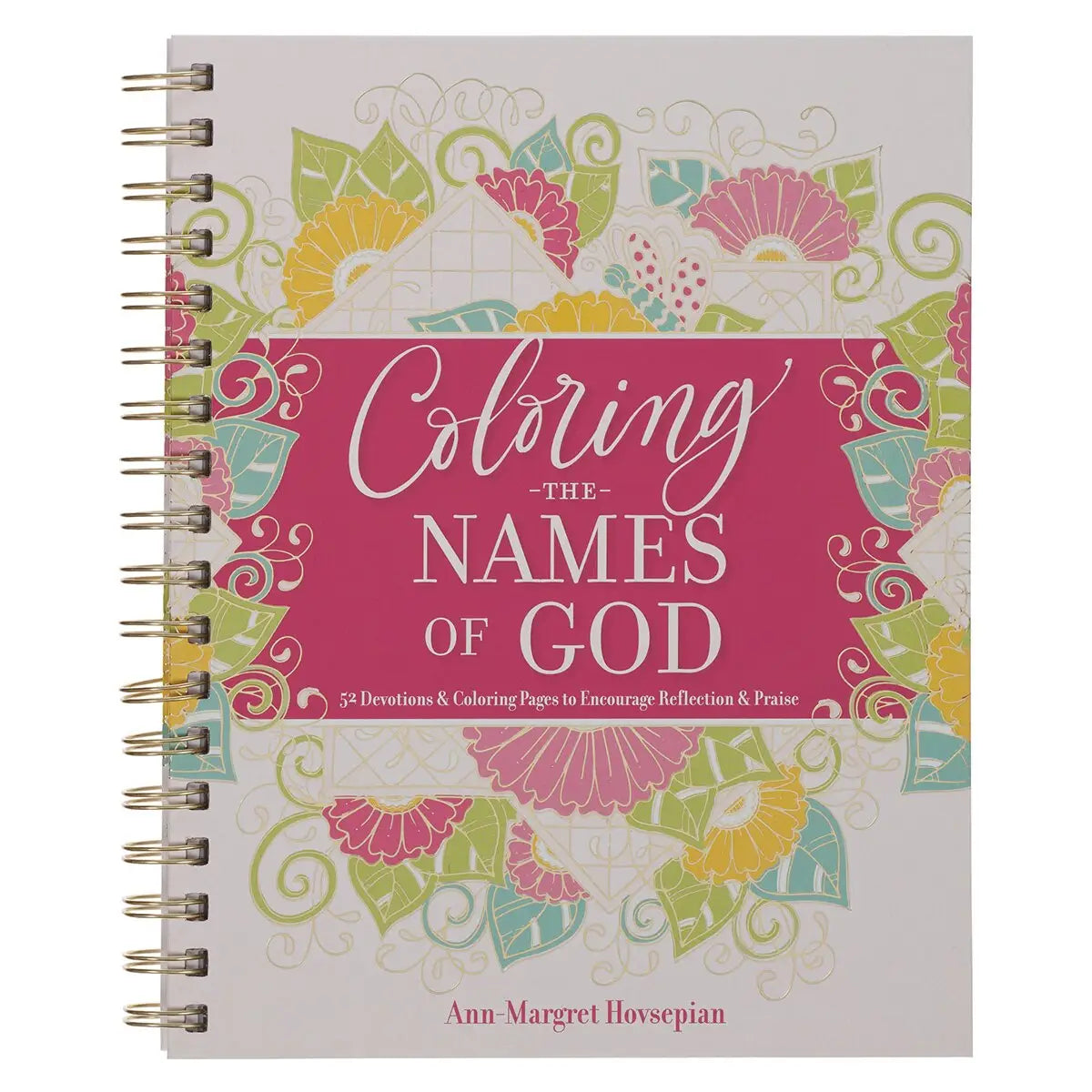 Coloring Devotional Names of God  Wirebound