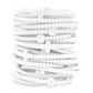Jesus Bracelets - Group Packs: Navy (25 Pack) / Medium